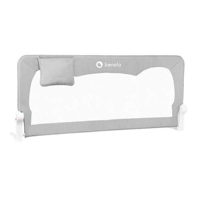 Lionelo - HANNA biztonsági ágykorlát szürke melange