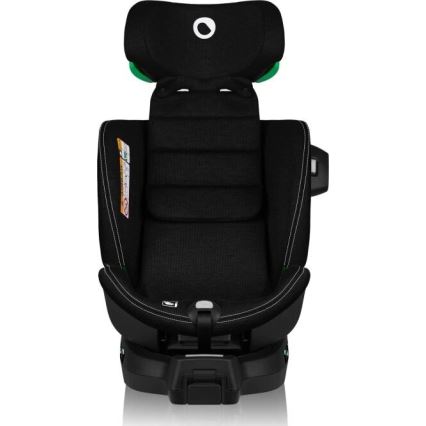 Lionelo - Forgatható autósülés alapzattal HARMONY i-Size 40-150 cm fekete