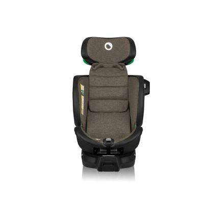 Lionelo - Forgatható autósülés alapzattal HARMONY i-Size 40-150 cm fekete/olíva