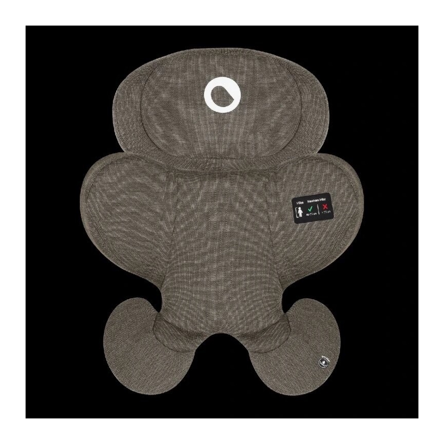 Lionelo - Forgatható autósülés alapzattal HARMONY i-Size 40-150 cm fekete/olíva