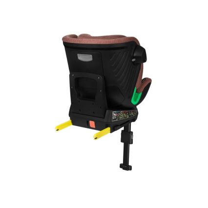 Lionelo - HARMONY i-Size forgatható autós gyerekülés alappal 40-150 cm téglavörös