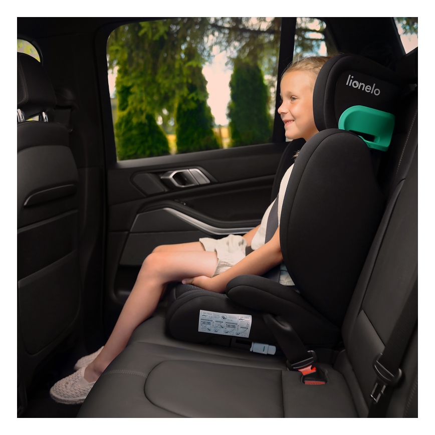 Lionelo - HUGO i-Size autósülés 100-150 cm fekete