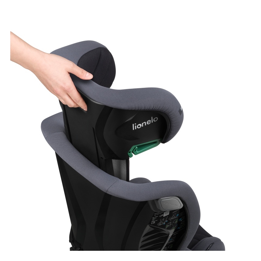 Lionelo - IGO i-Size autósülés 100-150 cm Szürke grafit
