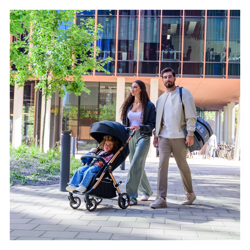 Lionelo - INGRID fekete babakocsi