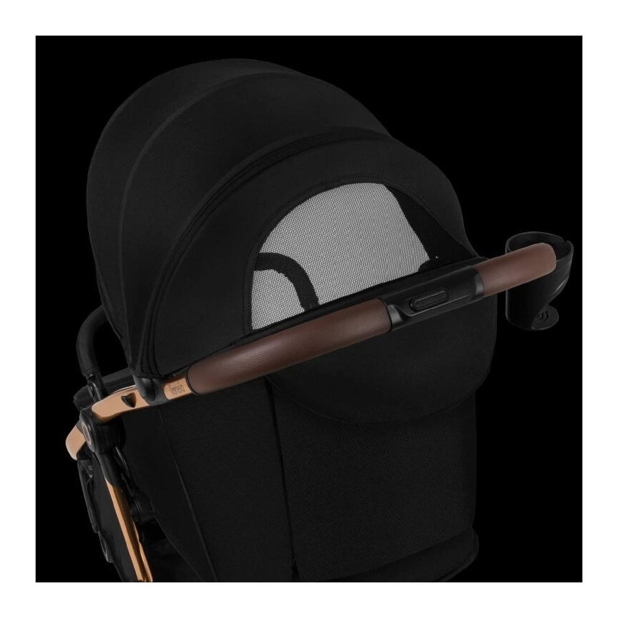 Lionelo - INGRID fekete babakocsi