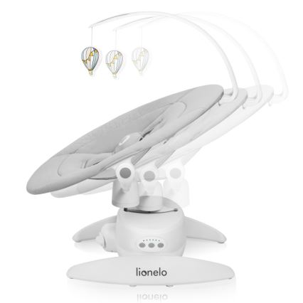 Lionelo - IRIS babahinta dallammal betonszürke