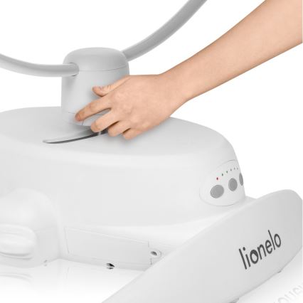 Lionelo - IRIS babahinta dallammal betonszürke