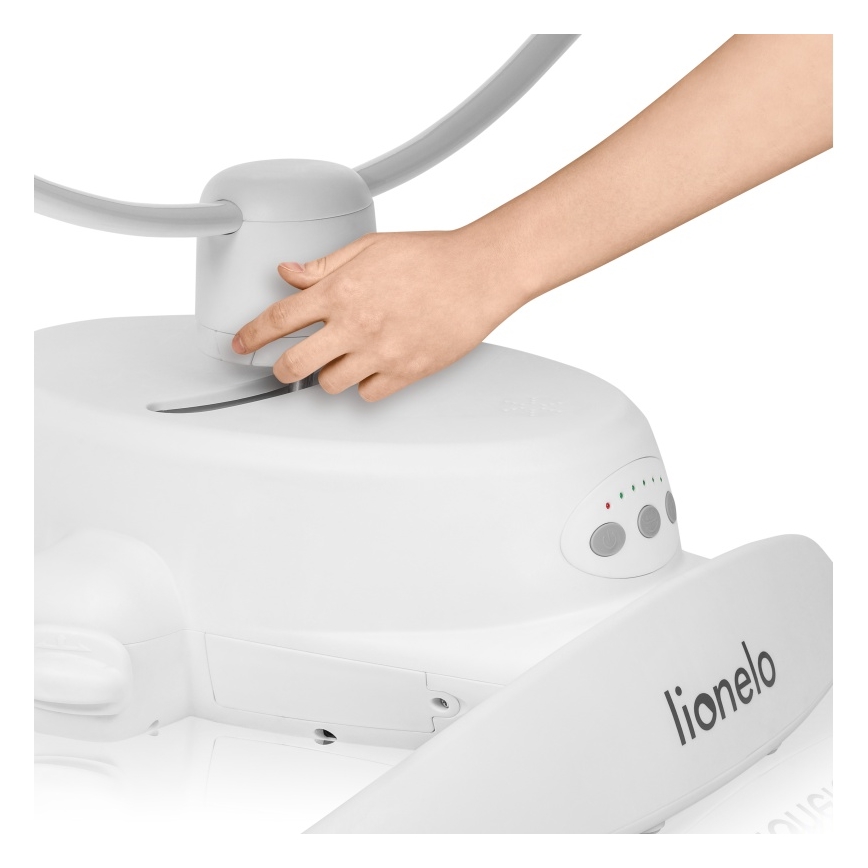 Lionelo - IRIS babahinta dallammal betonszürke