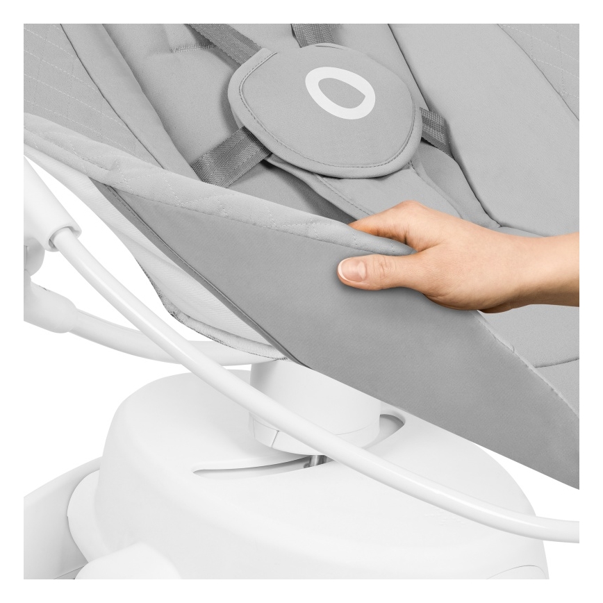 Lionelo - IRIS babahinta dallammal betonszürke