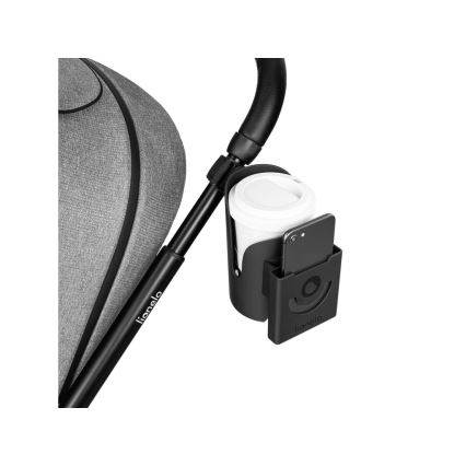 Lionelo - Italtartó babakocsihoz OVE Black Onyx