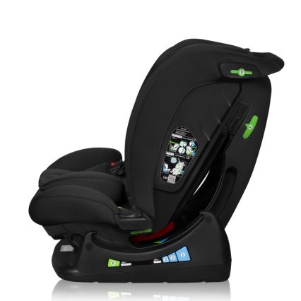 Lionelo - IZZY i-Size autósülés 40-150 cm fekete karbon