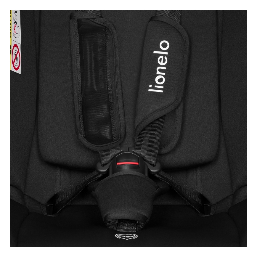 Lionelo - IZZY i-Size autósülés 40-150 cm fekete karbon