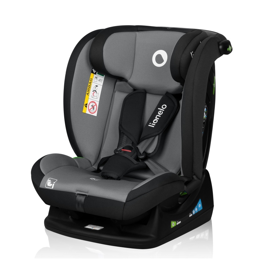 Lionelo - IZZY i-Size autósülés 40-150 cm fekete-szürke