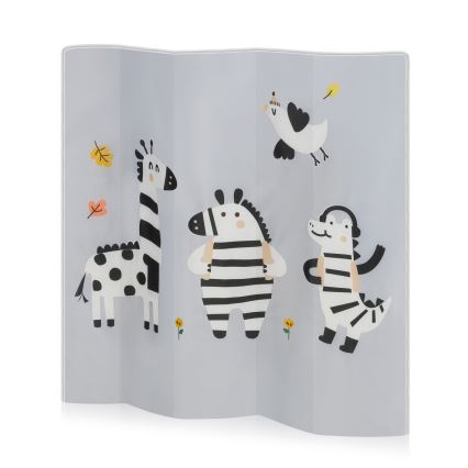 Lionelo - Játékkarám BONNIE Grey Stone