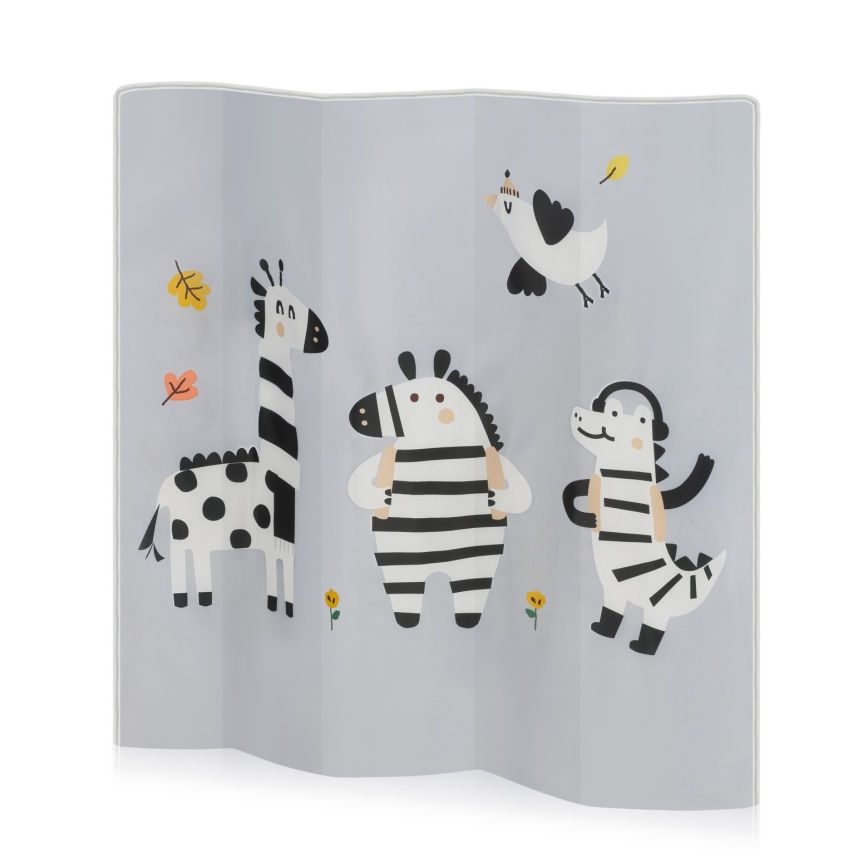 Lionelo - Játékkarám BONNIE Grey Stone