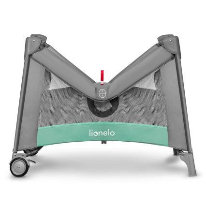 Lionelo - Játékkarám MILLE szürke-zöld