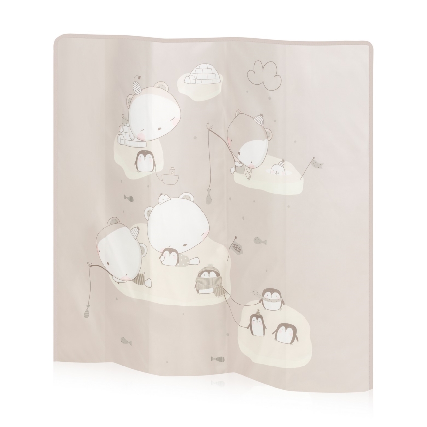 Lionelo - Játszókarám BONNIE Beige Sand