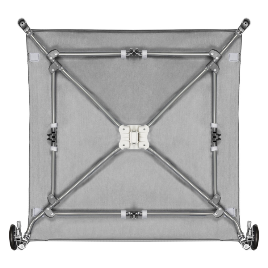 Lionelo - Játszókarám MILLE szürke-zöld