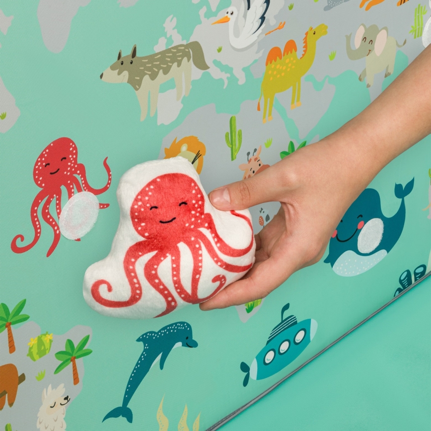 Lionelo - Játszókarám MILLE szürke-zöld