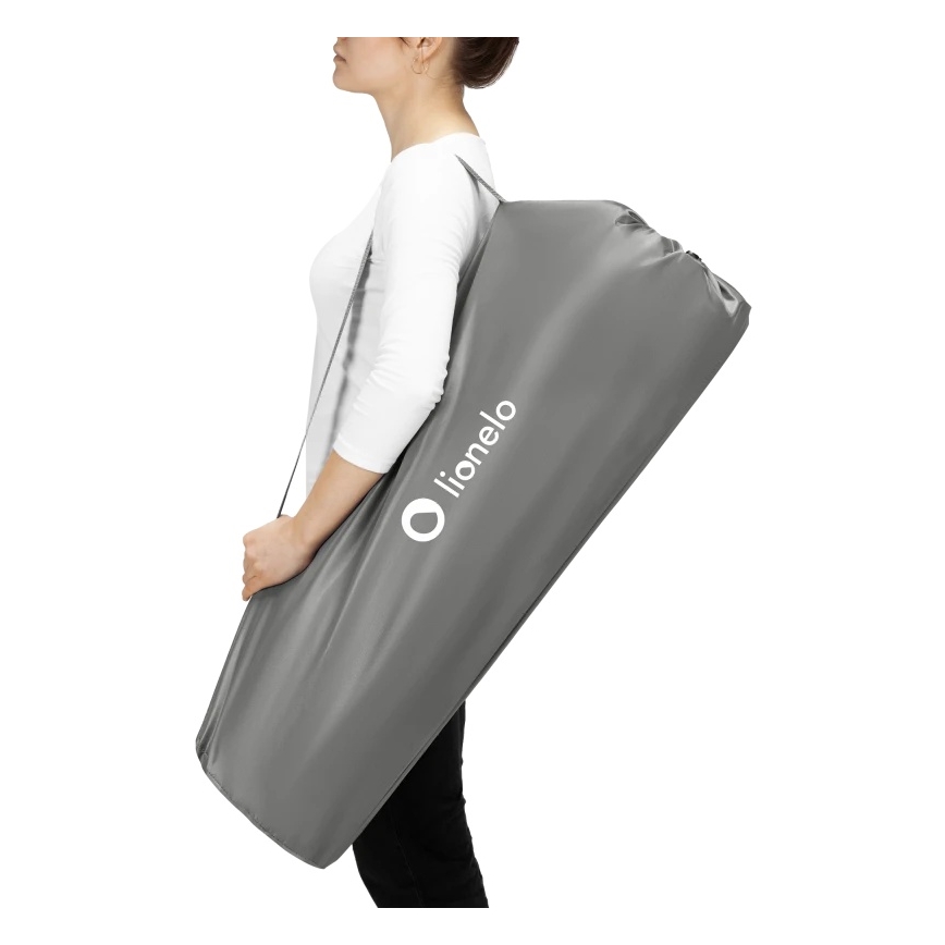 Lionelo - Játszókerítés ROEL PLUS Szürke Többszínű