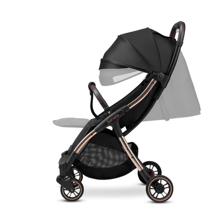 Lionelo - JULIE ONE sport babakocsi Fekete/Arany