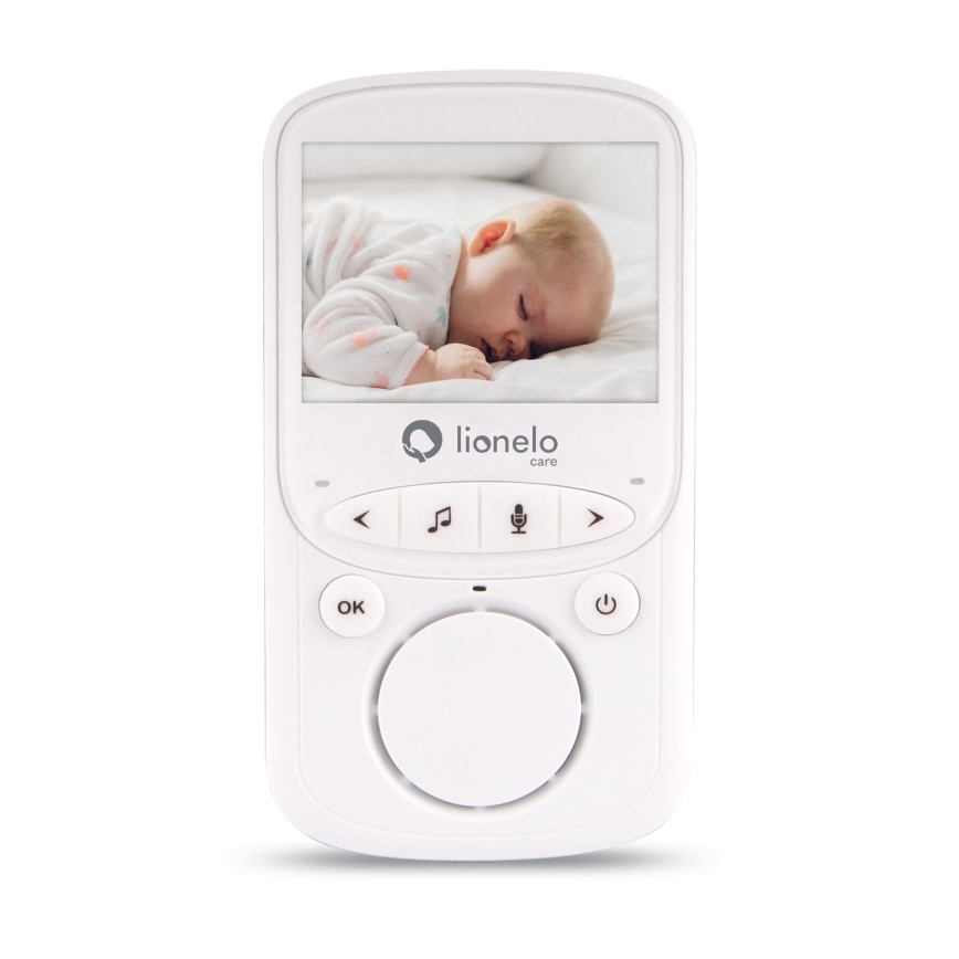 Lionelo - Kijelzős bébiőr BABYLINE 5.1 230V 1000 mAh