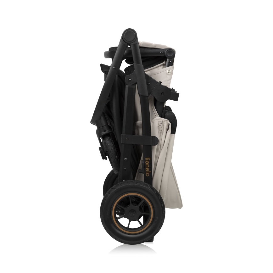 Lionelo - kombinált 2 az 1-ben AMBER PLUS babakocsi, homokszínű