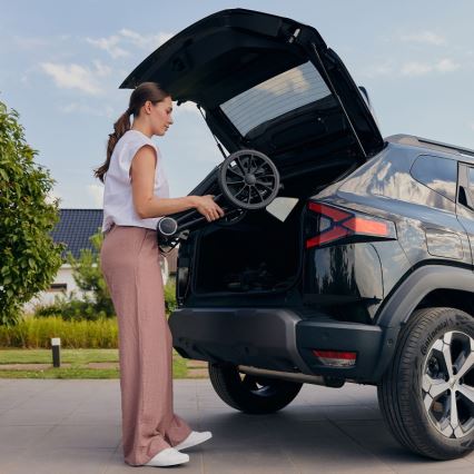 Lionelo - Kombinált 3 az 1-ben babakocsi MIKA PLUS Olívazöld