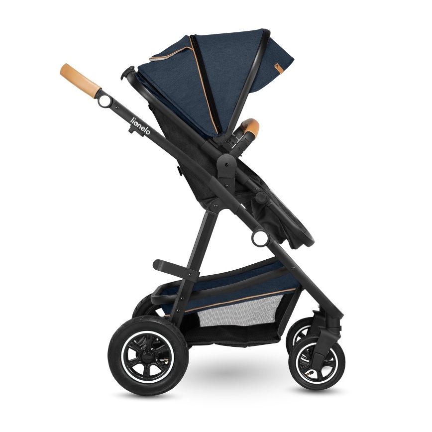 Lionelo - Kombinált babakocsi 2 az 1-ben AMBER tengerészkék
