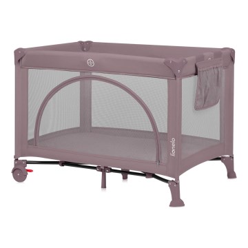 Lionelo - LAURA utazó kiságy rózsaszín nude