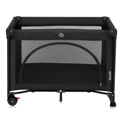 Lionelo - LAURA utazóágy, fekete karbon