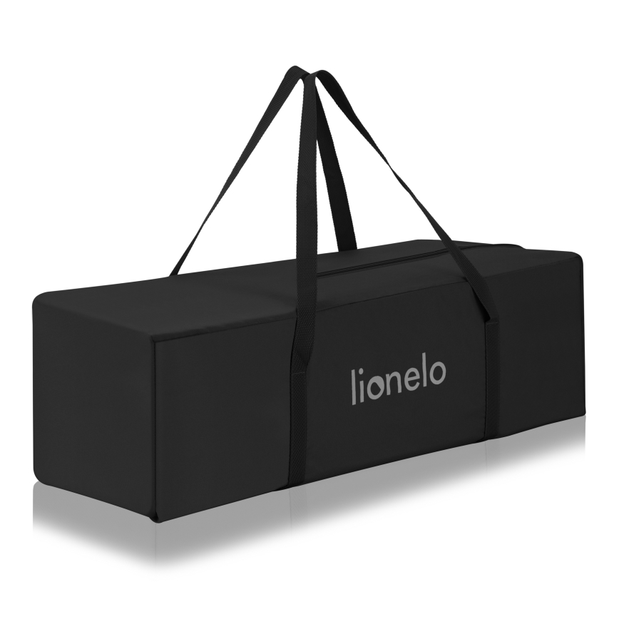 Lionelo - LAURA utazóágy, fekete karbon