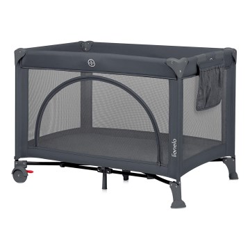 Lionelo - LAURA utazóágy Grey Concrete