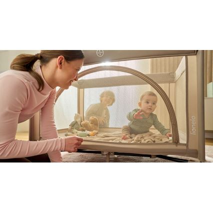 Lionelo - LAURA utazóágy, homokbézs