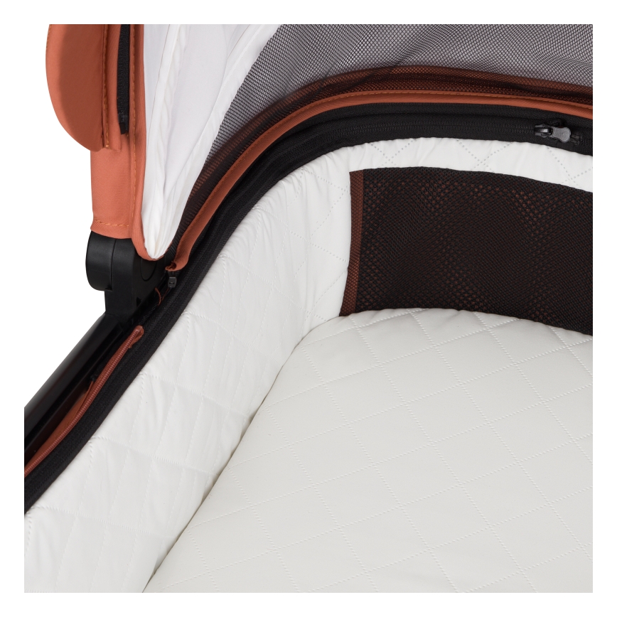 Lionelo - LAYLA 2 az 1-ben kombinált babakocsi rozsdabarna