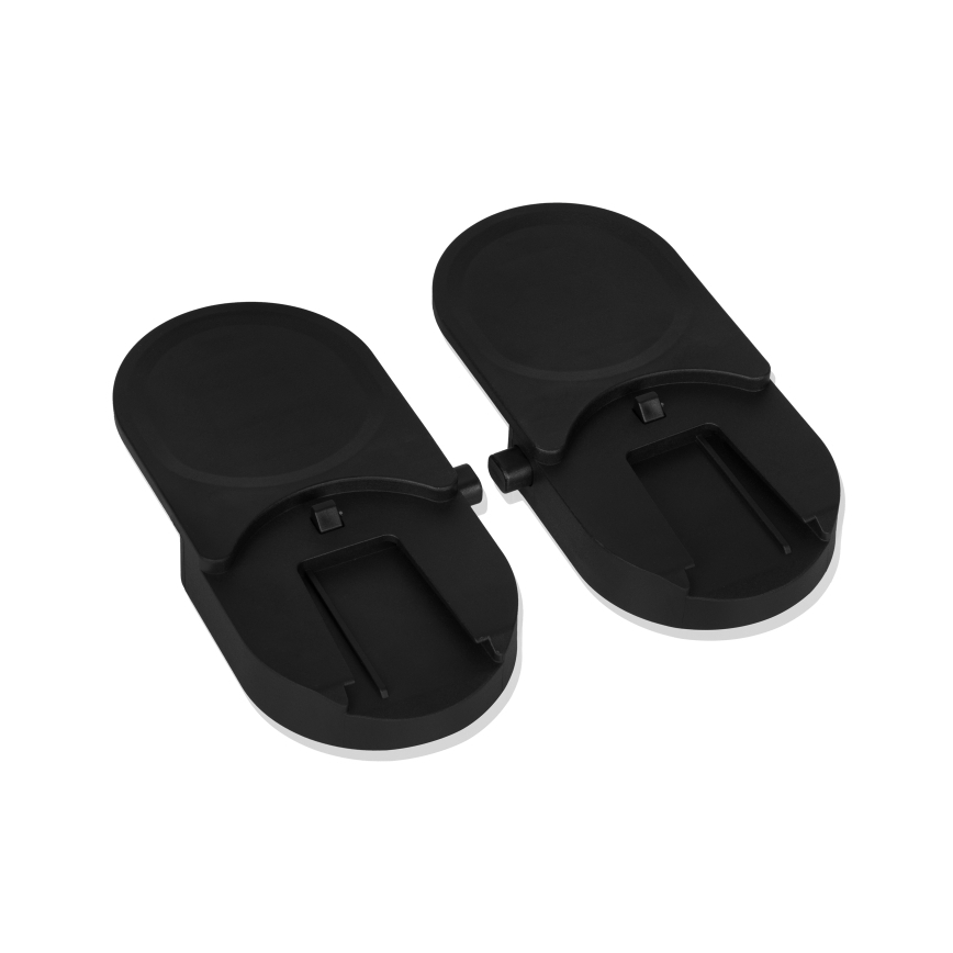 Lionelo - LAYLA kombinált, 2 az 1-ben babakocsi Fekete Onyx