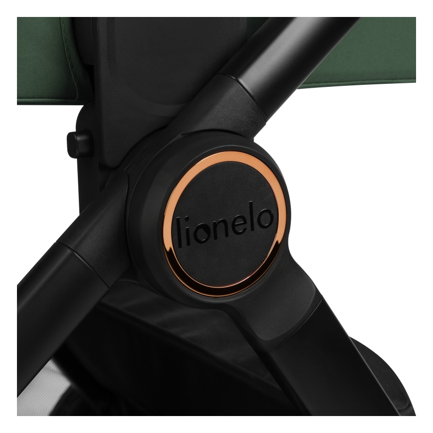 Lionelo - LAYLA kombinált 2 az 1-ben babakocsi Green Forest