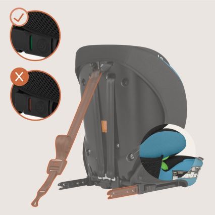 Lionelo - LEVI FIX i-Size autós gyerekülés 76-150 cm kobaltkék