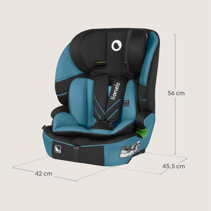 Lionelo - LEVI FIX i-Size autós gyerekülés 76-150 cm kobaltkék