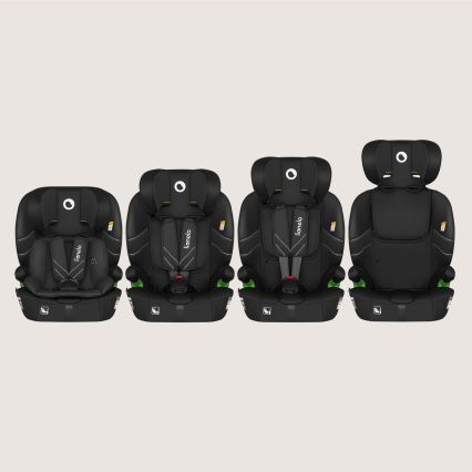 Lionelo - LEVI FIX i-Size autósülés 76-150 cm fekete karbon