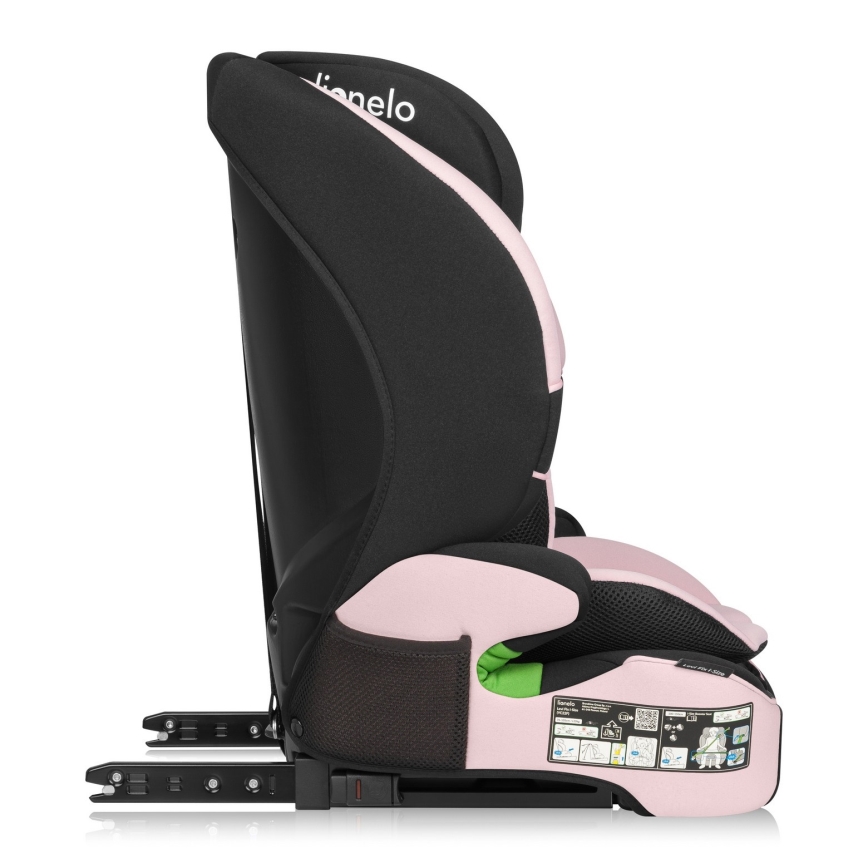 Lionelo - LEVI FIX i-Size gyerekülés 76–150 cm, Pink Baby