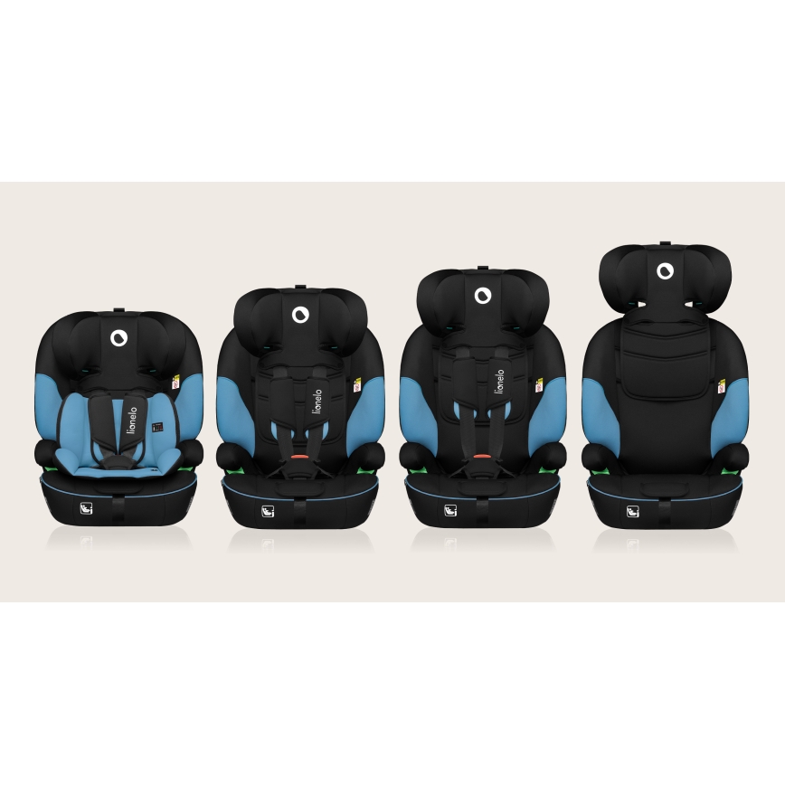 Lionelo - LEVI i-Size autósülés 76-150 cm, kobaltkék
