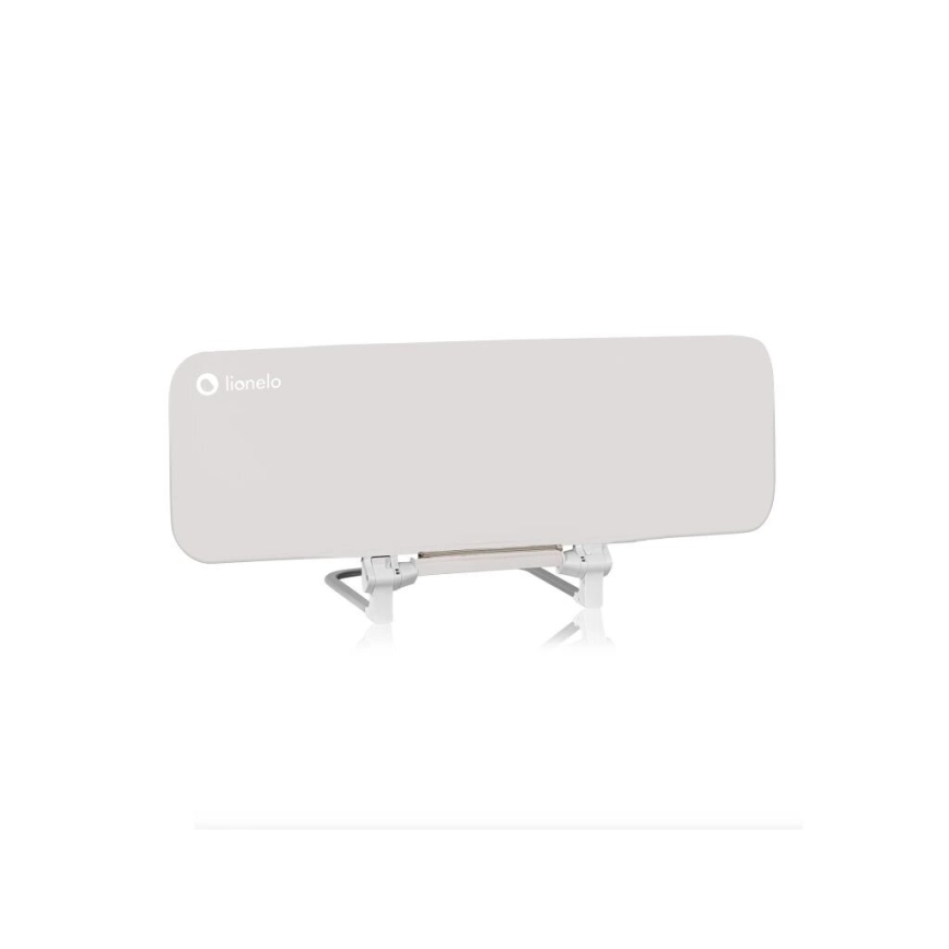 Lionelo - LORA szürke biztonsági ágykorlát