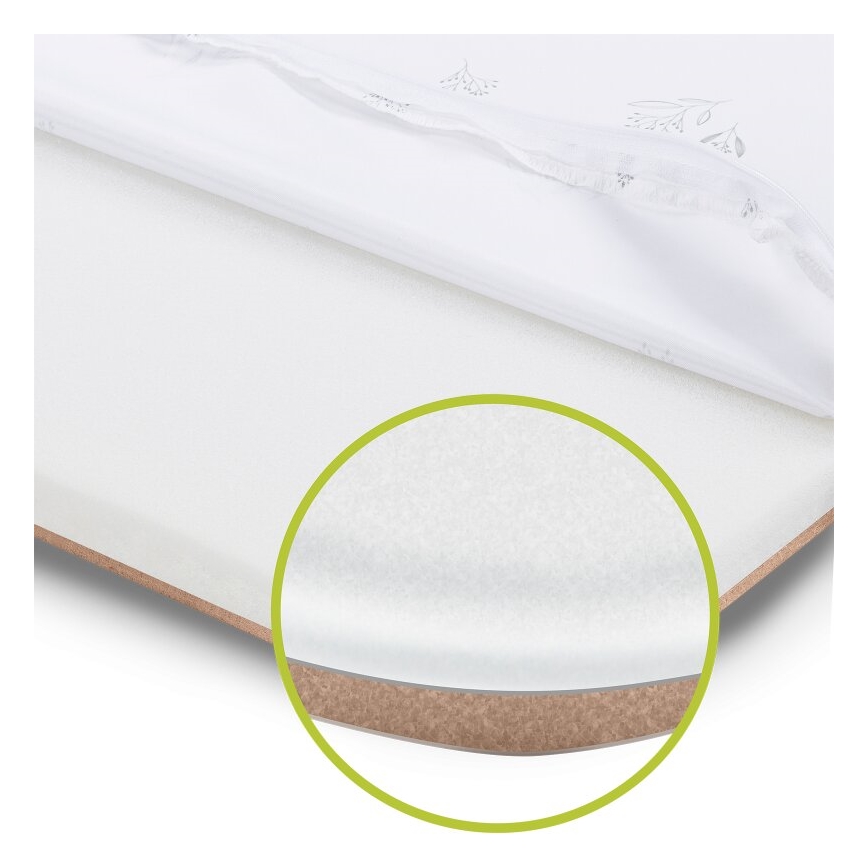 Lionelo - LUNA 2 az 1-ben kiságy, szürke