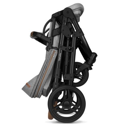 Lionelo - MARI TOUR kombinált 2 az 1-ben babakocsi Grey Stone