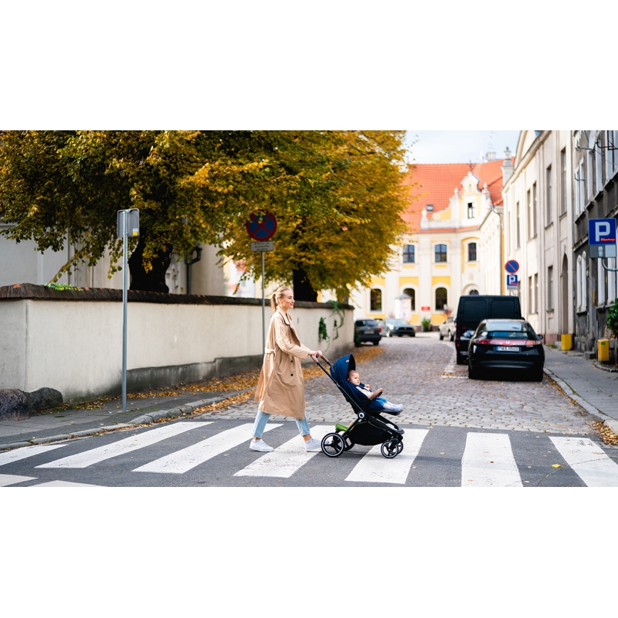 Lionelo - MIKA 2 az 1-ben kombinált babakocsi Blue Navy