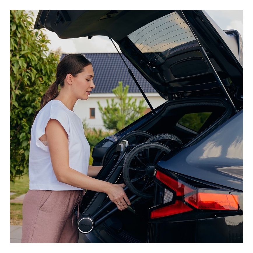 Lionelo - MIKA PLUS 2 az 1-ben kombinált babakocsi Grey Stone