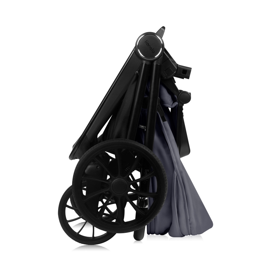 Lionelo - MIKA PLUS 2 az 1-ben kombinált babakocsi Grey Stone