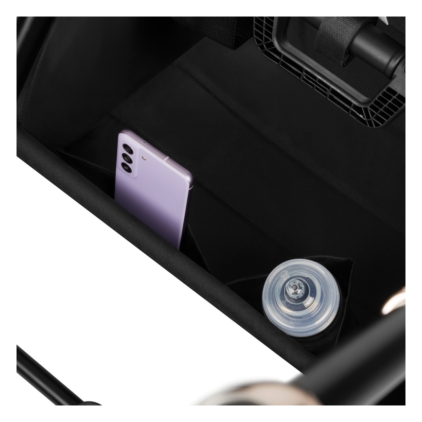 Lionelo - MIKA PLUS 2 az 1-ben kombinált babakocsi, rozsdabarna