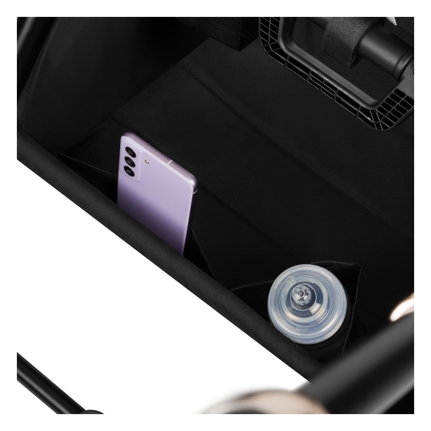 Lionelo - MIKA PLUS 3 az 1-ben kombinált babakocsi, rozsdabarna